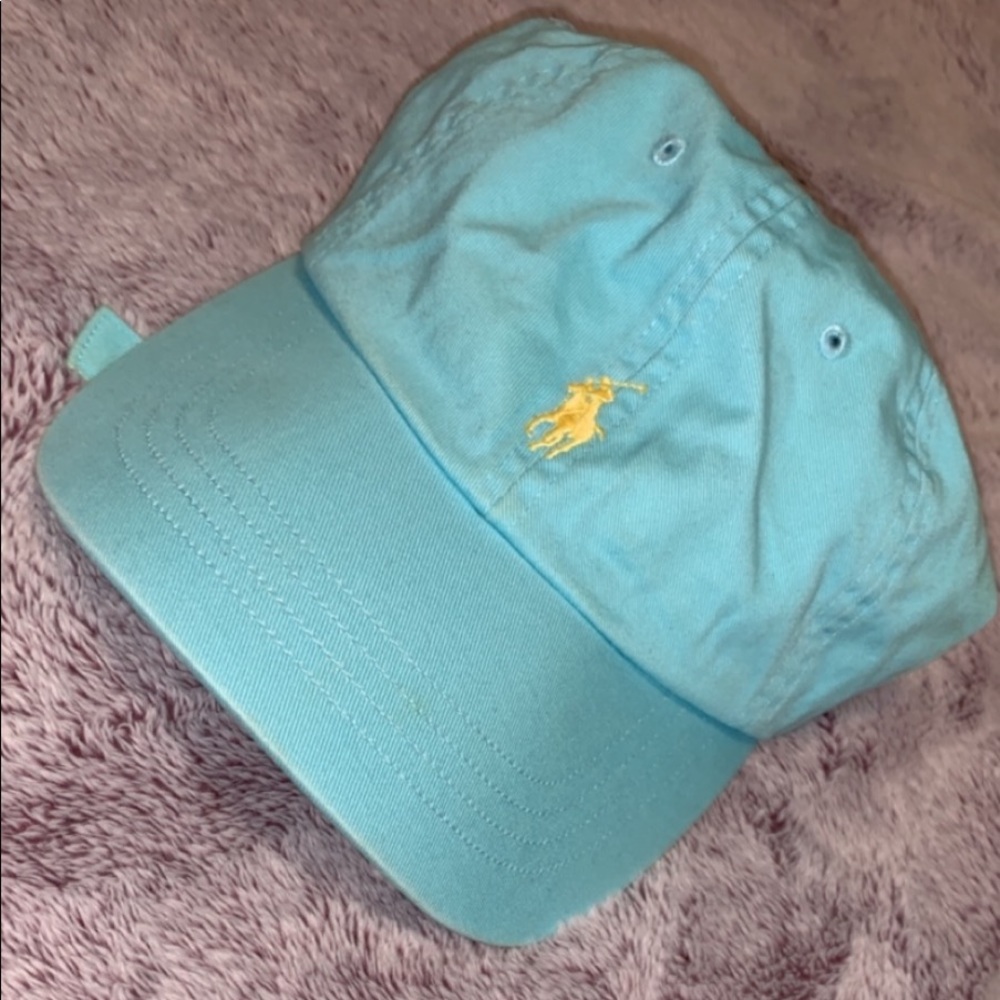 Light blue polo hat